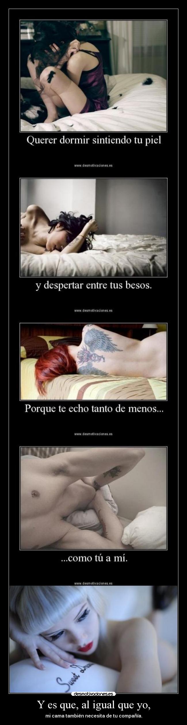 carteles otra noneria mia cama sexo amor adrysmaug desmotivaciones