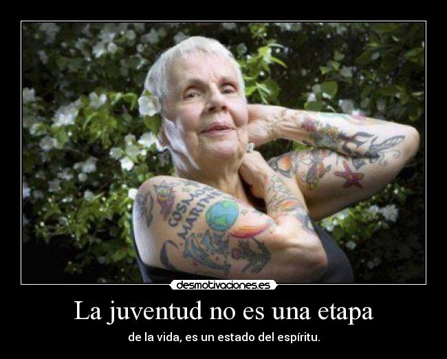 La juventud no es una etapa -