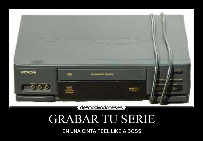 GRABAR TU SERIE - 