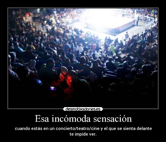 Esa incómoda sensación -