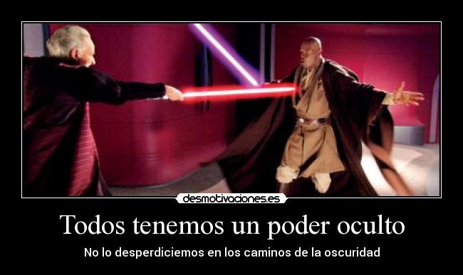 carteles darth vader was here desmotivaciones