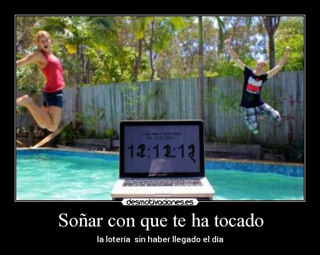 Soñar con que te ha tocado - 