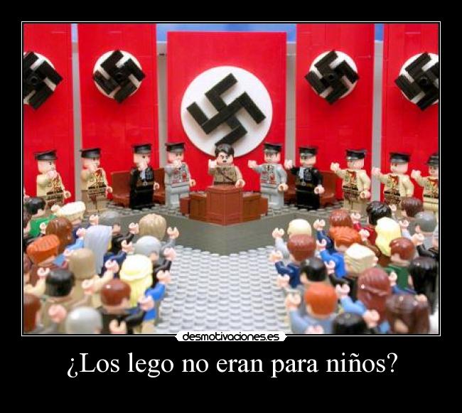 ¿Los lego no eran para niños? - 