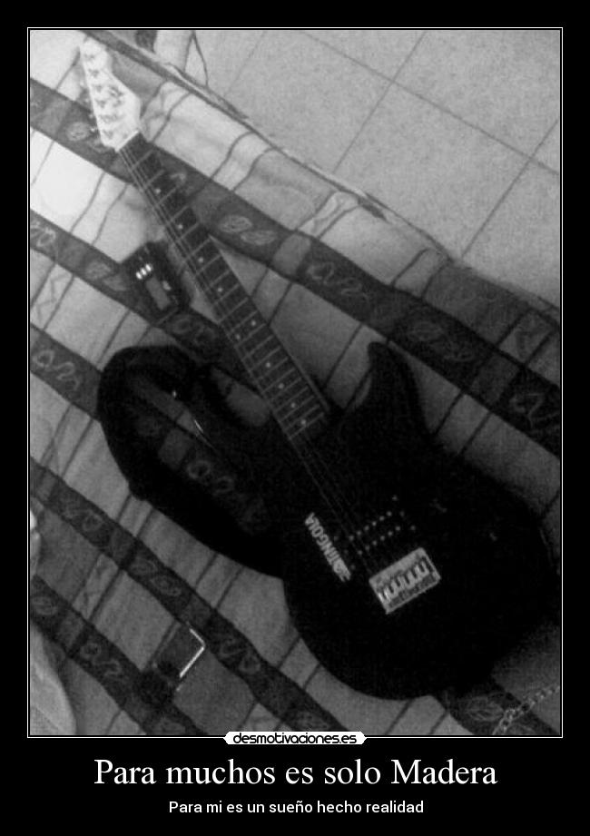 Para muchos es solo Madera -
