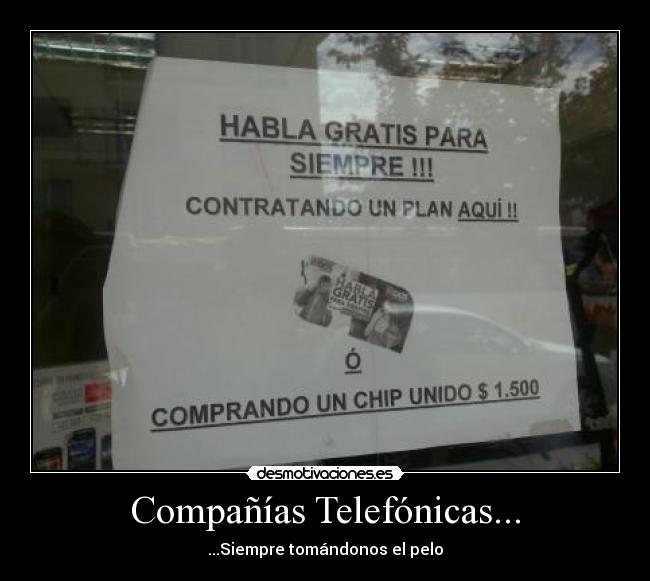 Compañías Telefónicas... -