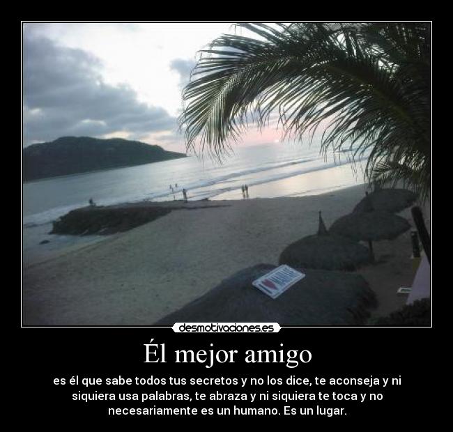 carteles amo playa desmotivaciones