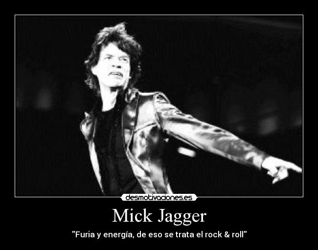 Mick Jagger -