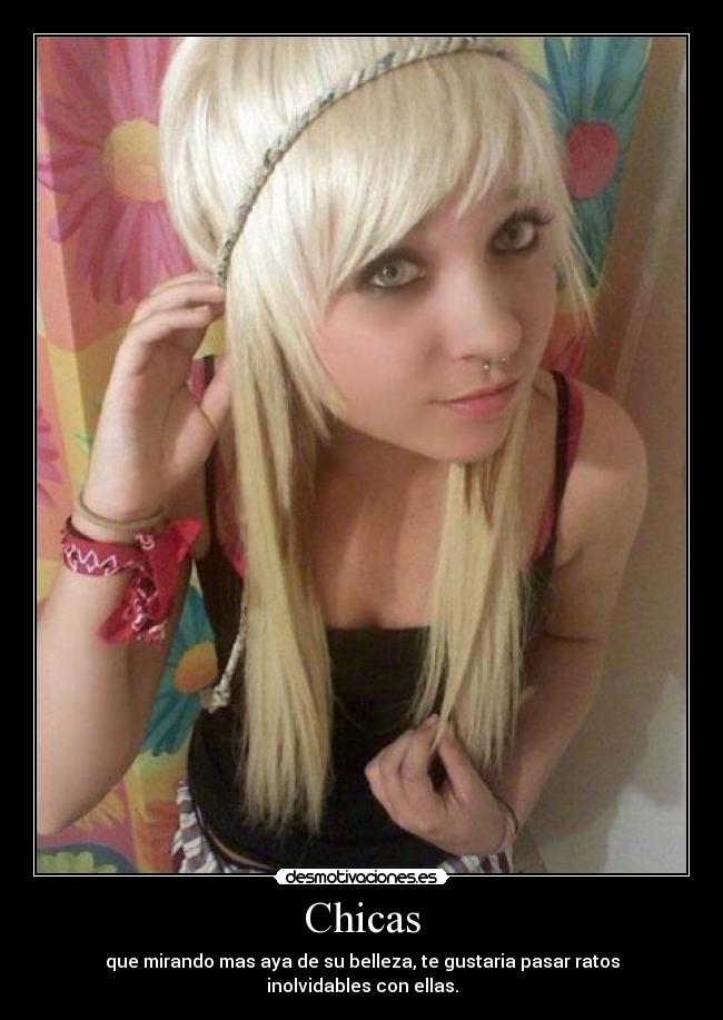 Chicas - que mirando mas aya de su belleza, te gustaria pasar ratos inolvidables con ellas.