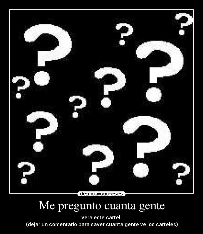 carteles duda desmotivaciones