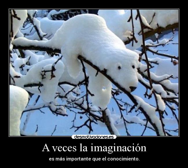 A veces la imaginación -