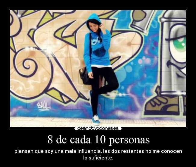 8 de cada 10 personas -