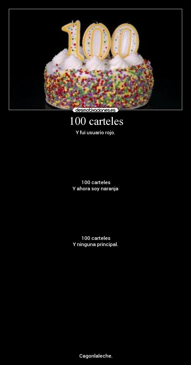 100 carteles - 
