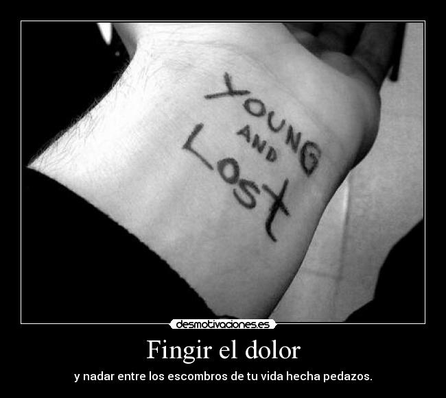 Fingir el dolor - 