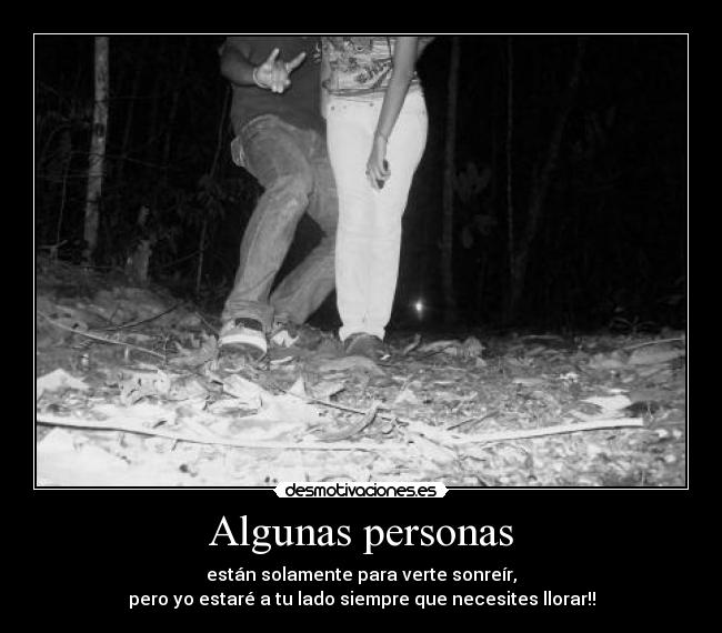 Algunas personas -