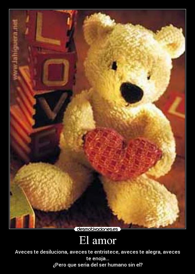 El amor -