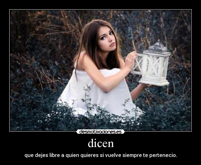 dicen -