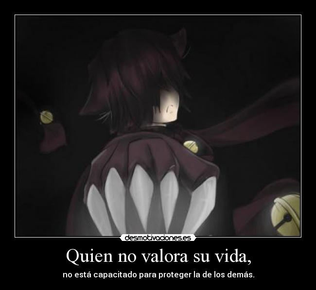 carteles vida pandora hearts gatoscheshire desmotivaciones