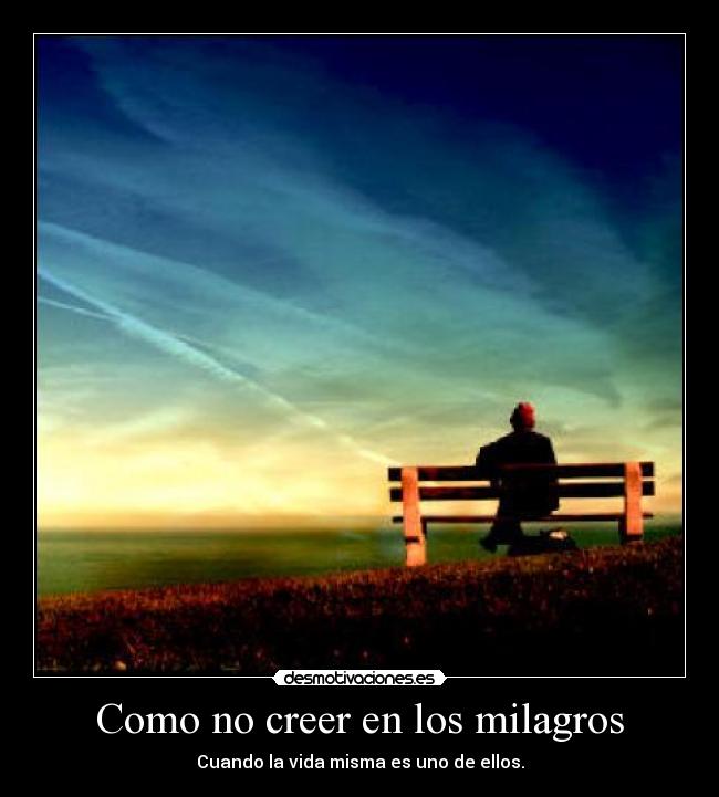 Como no creer en los milagros - 