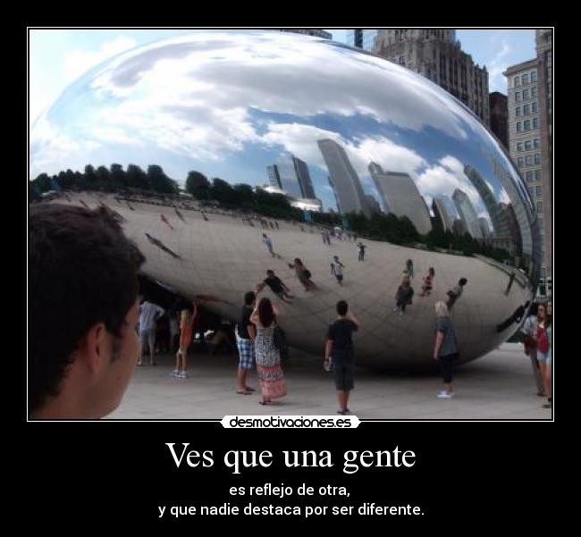 carteles gente reflejo otra desmotivaciones