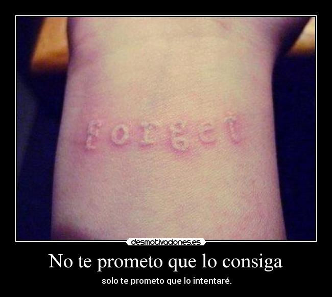 No te prometo que lo consiga -