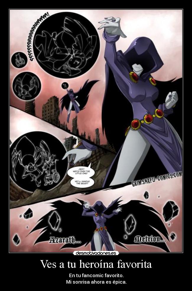 Ves a tu heroína favorita -