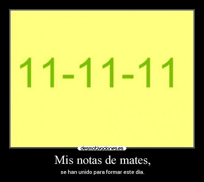 Mis notas de mates, - 