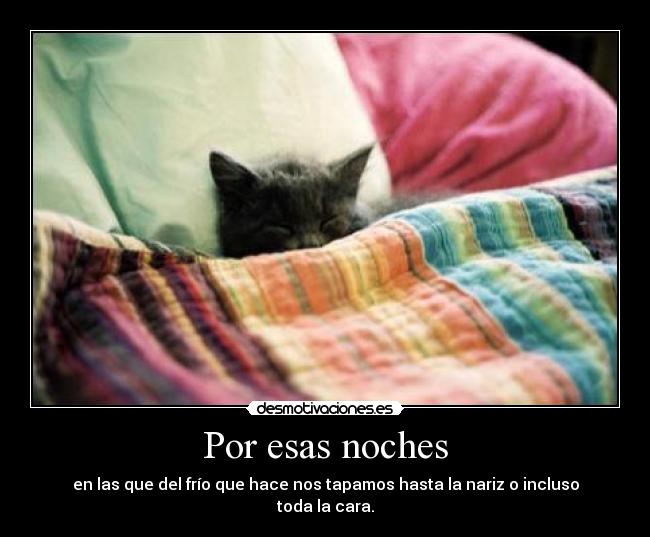 Por esas noches - 