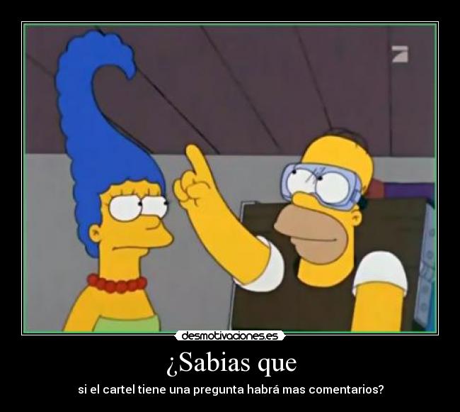 carteles los simpson interrogacion preguntas cartel marge jomero desmotivaciones