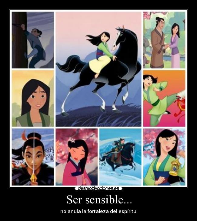 Ser sensible... - 