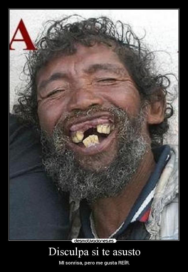 Disculpa si te asusto -