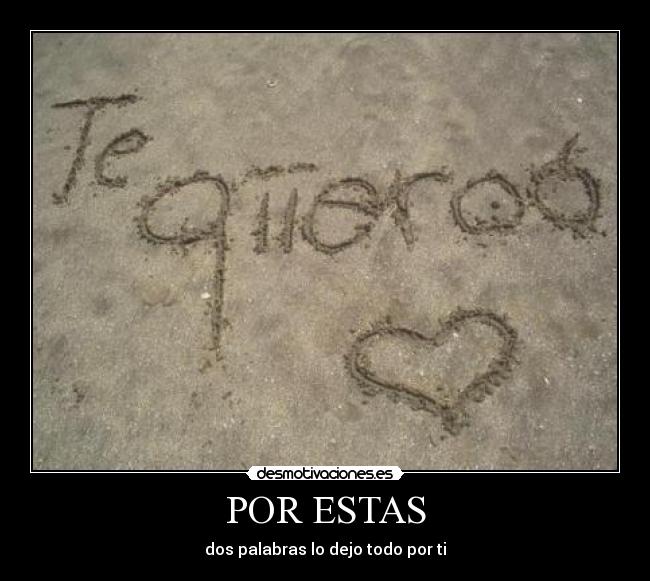 POR ESTAS - 