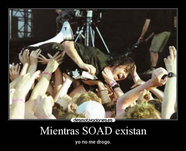 carteles soad droga mas sana desmotivaciones