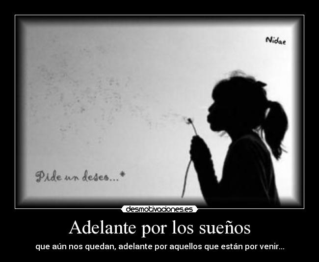 Adelante por los sueños -