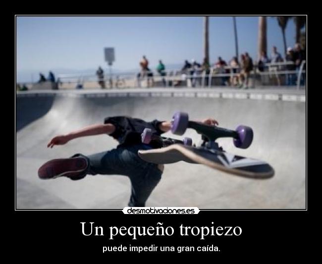 Un pequeño tropiezo - 