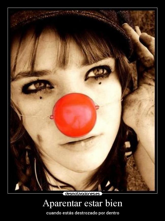 Aparentar estar bien - 
