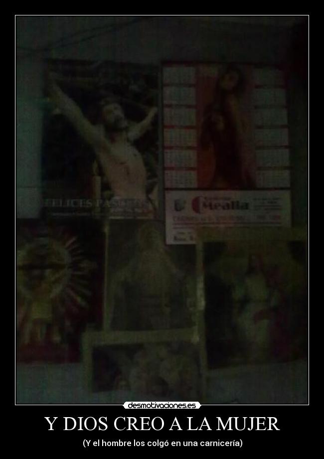 Y DIOS CREO A LA MUJER -