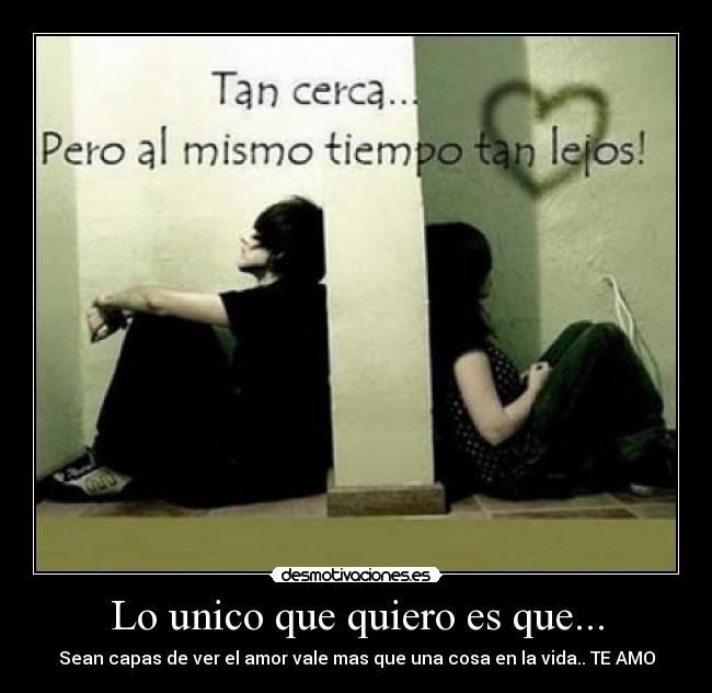 carteles tan cerca tan lejos amo desmotivaciones