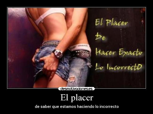 El placer -