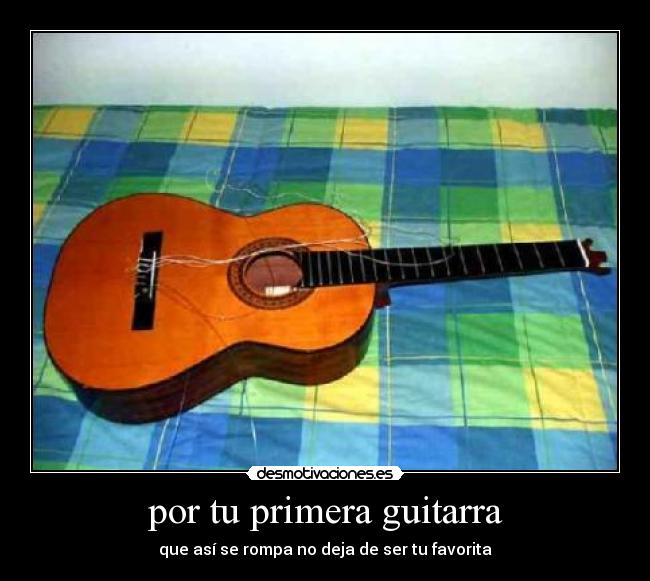 por tu primera guitarra - 