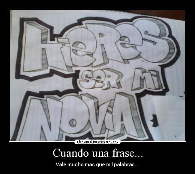 Cuando una frase... - 