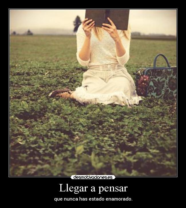 Llegar a pensar - 