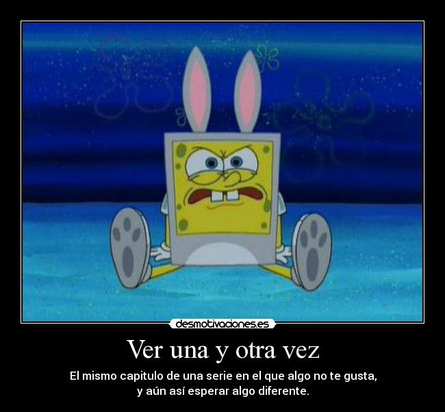 carteles bob esponja desmotivaciones