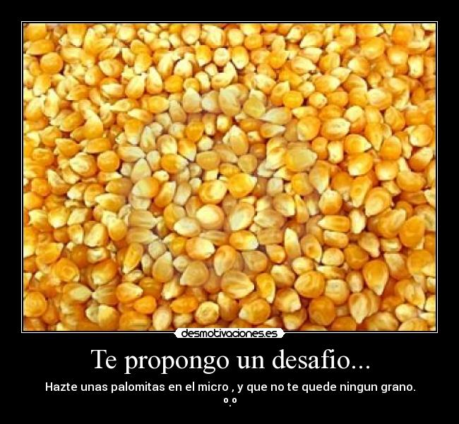 Te propongo un desafio... -