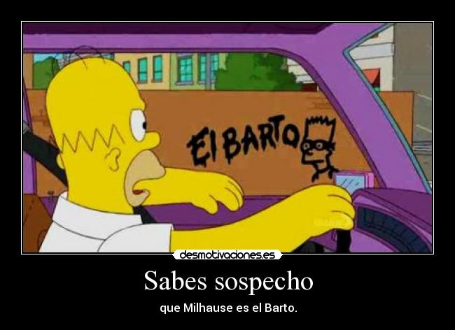 Sabes sospecho - 