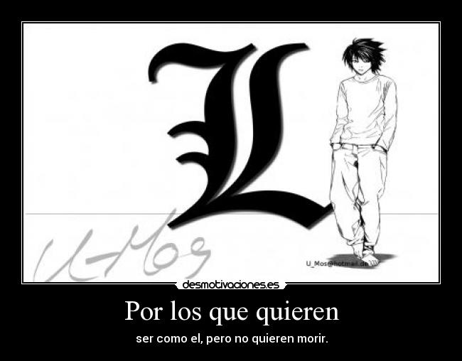 carteles death note kira ligth yagamy anime mejor desmotivaciones