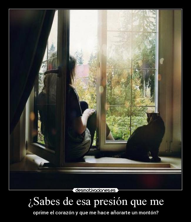 ¿Sabes de esa presión que me - 