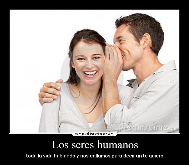Los seres humanos -