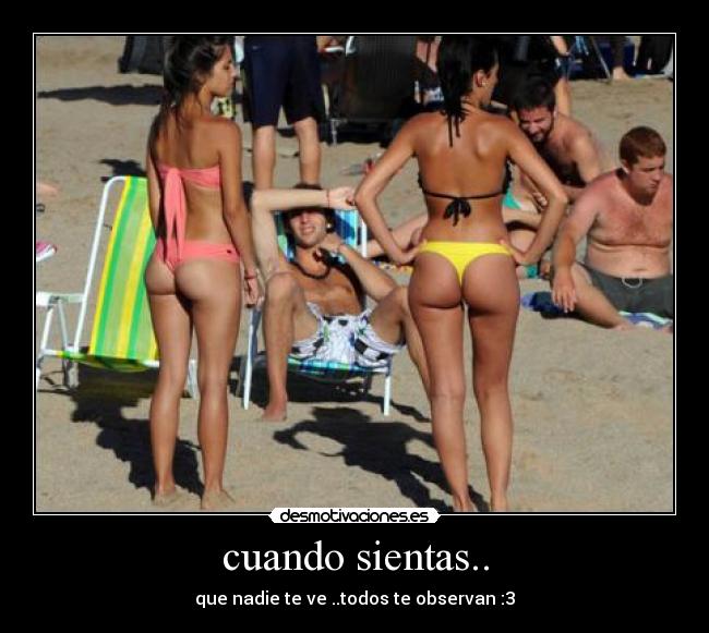 cuando sientas.. - que nadie te ve ..todos te observan :3