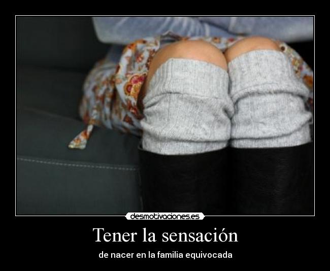 Tener la sensación - 