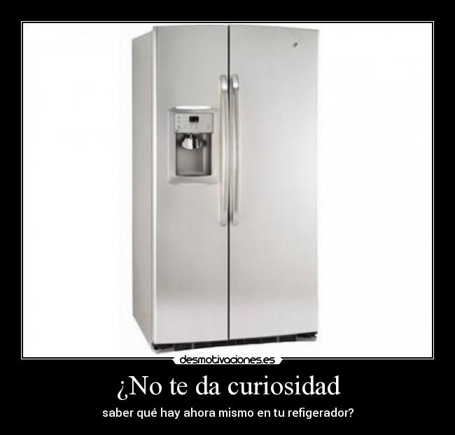 ¿No te da curiosidad - 